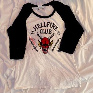 STRANGER THINGS Hellfire Club Unisex Tee Season 4